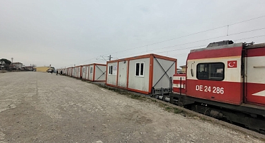 SATSO Konteynerleri Deprem Bölgesine Gitmek Üzere Yola Çıkıyor 