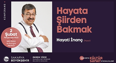 Şubat etkinlikleri Hayati İnanç konferansıyla başlıyor 