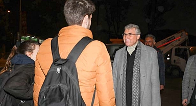 Başkan Yüce Çark Caddesi'nde konuştu: 