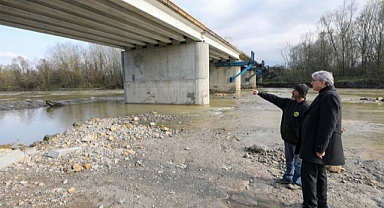 Başkan Yüce, incelemelerinin ardından açıkladı: “Mollaköy köprüsünde sona yaklaştık”