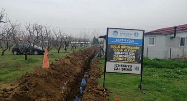 Büyükşehir’den Pamukova Fevziye Mahallesi’ne kesintisiz içme suyu 