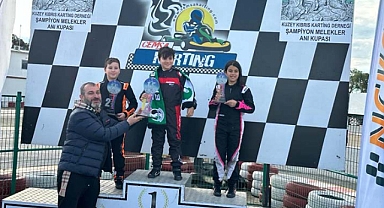 Büyükşehir’in en küçük sporcusu KKTC’de birinci oldu 