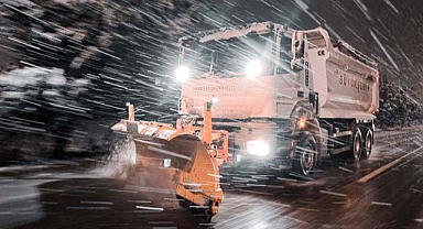 Büyükşehir zirvelerde karla mücadele mesaisinde 