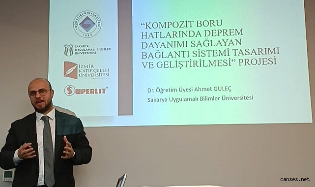 Depreme dayanıklı boru projesinde SUBÜ imzası