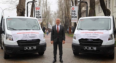 HENDEK BELEDİYESİ 2 YENİ ARAÇ DAHA SATIN ALDI 