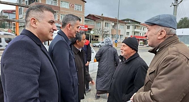 Milletvekili Dikbayır, Karasu ve Geyve’de esnafla biraraya geldi 