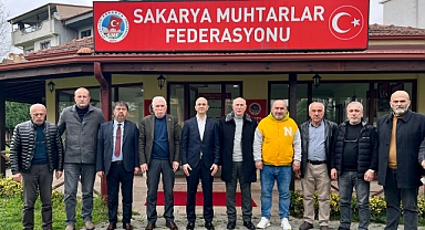 Muhtarları ziyaret eden Serbes: Güçlü bir toplumun temeli muhtarlardır 