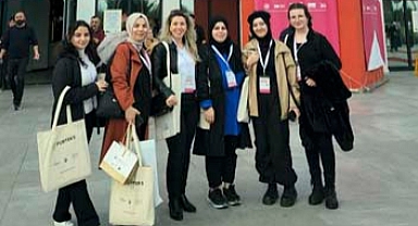 SUBÜ öğrencileri Texhibition İstanbul 2023'teydi 