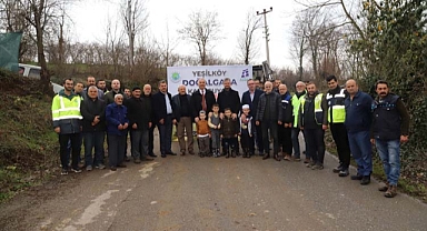 YEŞİLKÖY DOĞALGAZA KAVUŞUYOR 