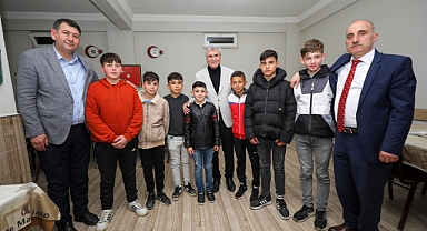 Başkan Yüce, adım adım çalışmalarını sürdürüyor 