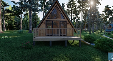 Büyükşehir'in bungalovları tabiatın kalbinde yükseliyor 