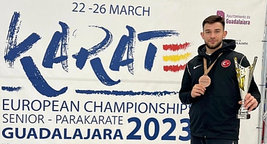 Büyükşehir sporcusundan büyük gurur 