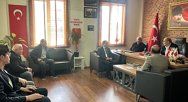 CHP’li Keleş, Türkiye Muharip Gaziler Derneği’ni ziyaret etti 