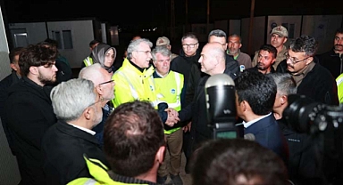 İçişleri Bakanı Soylu İskenderun’daki konteyner kentte: 