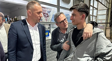 Şengöz sanayi esnafıyla buluştu 