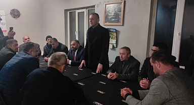 Şengöz ve Salih’e miting gibi karşılama 