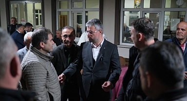 Akar muhtarlarla bir araya geldi 