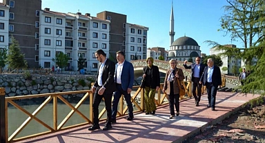 Başkan Özen ve Meclis Üyeleri İstanbuldere Rekreasyon Alanını Yerinde İncelediler 