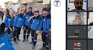 Deprem gönüllüleri deneyimlerini paylaştı 