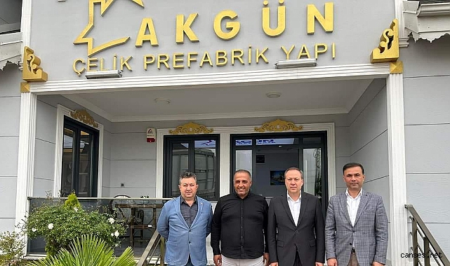 Milletvekili Kaya, Akgün Çelik Prefabrik ailesi ile bir araya geldi