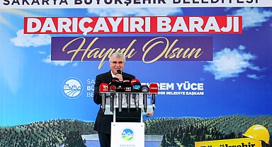 Sakarya’ya 3 milyar TL’lik tarihi yatırım: Geleceğe nefes olacak Darıçayırı Barajı’nda kepçeler çalıştı 