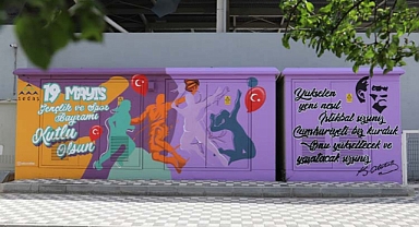 SEDAŞ, 19 Mayıs gençlik enerjisini trafoya yansıttı 