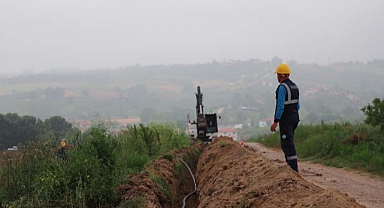 Şehrin dört bir yanında süren altyapı çalışmaları ile su kayıplarına geçit yok 
