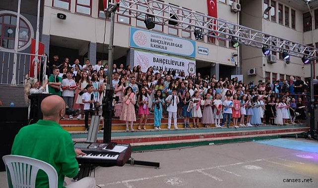 Bahçelievler Gazi İlkokulu’nda Mezuniyet Coşkusu