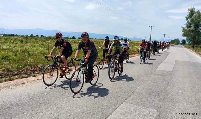 Bisikletliler Hafta Boyunca Pedallamaya Devam Ediyor