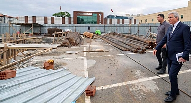 Büyükşehir’in yeni Tıp Merkezi’nin inşası hızla devam ediyor 