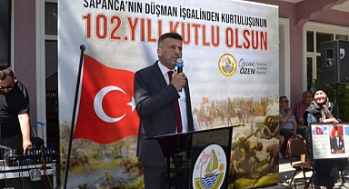 Sapanca’nın Düşman İşgalinden Kurtuluşunun 102. Yılı Coşkuyla Kutlandı 