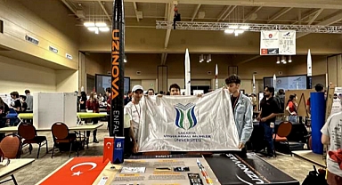 SUBÜ’nün roket takımı ABD’de yarıştı 