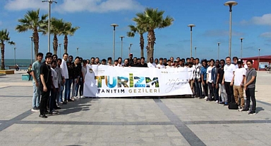 Uluslararası öğrencilerin gezi rotası şehrin kuzeyi oldu 