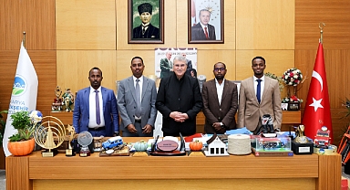 Başkan Yüce’den iş birliği mesajı; “Modern dünyanın gelişmiş şehirleri olma yolunda birlikte çalışacağız” 