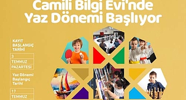Bilgi Evlerinde Yaz Kursları Başlıyor 