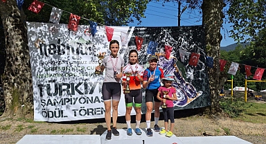 Büyükşehir’in başarılı pedalları podyumu boş bırakmadı 