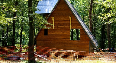 Büyükşehir'in bungalovları doğanın incisi olacak 
