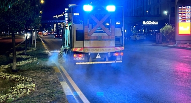 Büyükşehir Mehmet Akif Ersoy caddesinde işlemleri tamamladı 