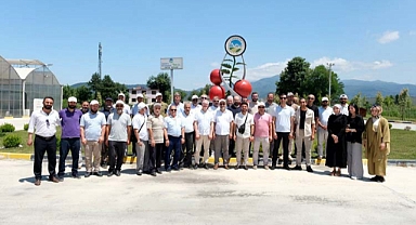 Konfederasyon üyelerinden Büyükşehir'in dev tarım projelerine tam not 