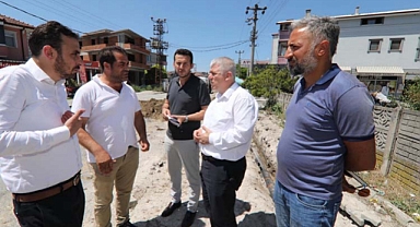 KÜPÇÜLER VE YENİ MAHALLEDE ÇALIŞMALAR SÜRÜYOR 