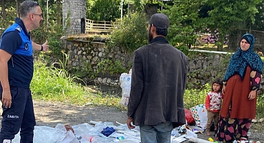 Sapanca’da Zabıtalar Dilencilere Göz Açtırmıyor 