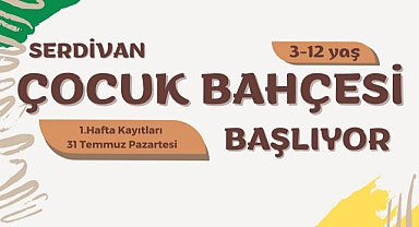 Serdivan Çocuk Bahçesi Başlıyor 