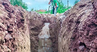 Söğütlü’nün evsel atıksuları bin 200 metrelik yeni hat sayesinde güvenle taşınacak 