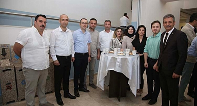 Yargı camiası bayramlaştı 