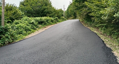 Büyükşehir Geyve Kamışlı’da asfalt çalışmalarına başladı 