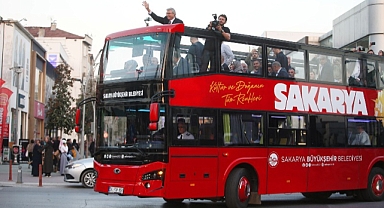 Büyükşehir'in çift katlısıyla Sakarya'nın beklediği tur başlıyor
