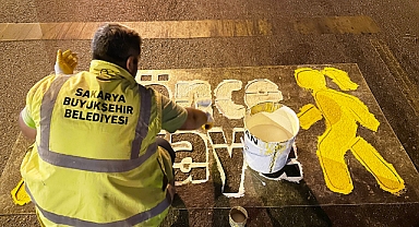 Büyükşehir şehrin kalbinde gece mesaisinde 