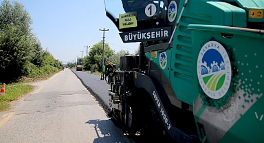 Büyükşehir tarihi yolda çalışmalarına devam ediyor 