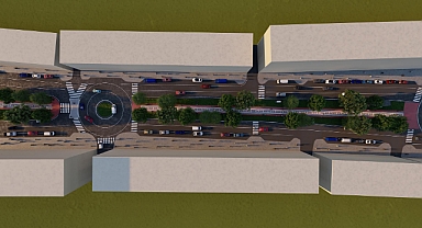 Çark’tan sonra bu kez Karağaç Bulvarı: Büyükşehir ilk görselleri paylaştı 