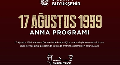 Depremin 24. yılı Demokrasi Meydanı’nda anılacak 